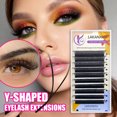 thumbnail image 1 of Lakanaku YY Pestañas Postizas Avanzadas Extensión De/Maquillaje En Forma De Y 8-14 Delineador natural Mixto Gao Jiahui unisex, 1 of 1