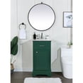 thumbnail image 6 of 19 inch single bathroom vanity in green, 6 of 8