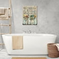 thumbnail image 5 of Sps ssion Farmhouse Bathroom Rules 12'' X 16'' Framed Canvas Art Prints, 5 of 6
