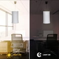 thumbnail image 4 of FUTUREORYY Lamp Shades Ceiling Fabric Grey 1Pcs Reading and Relaxing for Home, 4 of 6