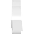 thumbnail image 3 of 96"W x 20"H x 6"D x 6"F, 5/12 Pitch, Ericson Architectural Grade PVC Gable Bracket, 3 of 8