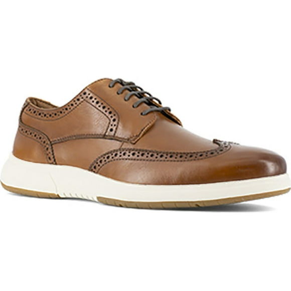 FLORSHEIM WORK Chaussure de Travail Habillée à Embout d'Acier à Bout Ailé pour Homme Flair SD Brun - FS2623