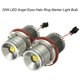 thumbnail image 3 of piezas 20W LED Angel Eyes Halo Ring Marker Bulb Reemplazo para BMW E87 E39 M5 M6 E83 X3 E60 E63 E65 E66 E53 X5, modelo: Plata y Negro Kuyhfg Sin marca, 3 of 5