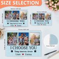 thumbnail image 4 of KAINSY Personalized Valentines Day Gifts for Her Him, Custom Building Blocks for Mothers Day, Romantic Anniversary Birthday Gift Picture Frame Home Decor for Women Husband Wife Mom Dad, 4 of 7
