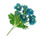 thumbnail image 2 of Inteprter 1 pieza de ramo de crisantemo Artificial, de flores de simulación, centro de mesa, decoración para el hogar, oficina, Flores artificiales azul, 2 of 6