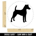 thumbnail image 2 of Smooth Fox Terrier Dog Solid Self-Inking Rubber Stamp Ink Stamper - Black Ink - Mini 1/2 Inch, 2 of 7