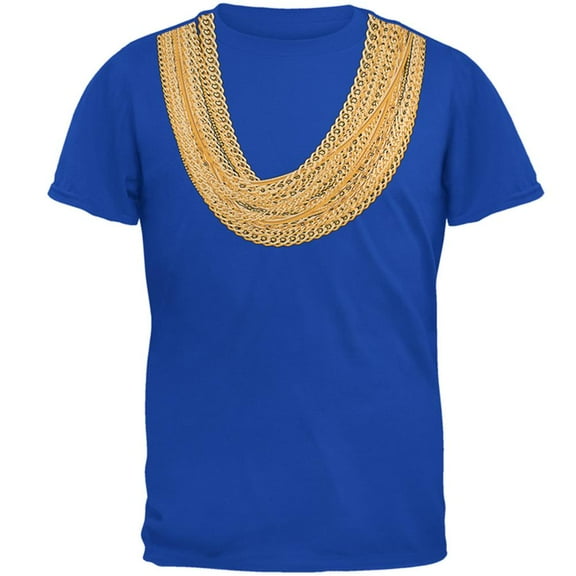 Gold Chains Royal Adult T-Shirt - 2X-Large