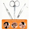 thumbnail image 4 of Nail Clippers Set 7 Pcs, Stainless Steel Toenail & Fingernail Clipper Set, Portable Travel Mens Cutter, Manicure Grooming Kit for Men, Women, Gift Ideas (Brown), 4 of 5