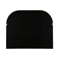 thumbnail image 5 of Kate and Laurel Valenti Contemporary Wide Arched Wooden Wall Mirror, 34 x 28, Natural Wood, Sophisticated Modern Transitional Round Arch Mirror with Narrow Frame, 5 of 8
