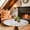 White, variant on Watercolor Wildflowers Fitted Tablecloth with Elastic Edged, Round Table Cloth for Dining Table, Farmhouse Country Botanical Flowers Waterproof Oil Proof Table Cover for Indoor Outdoor 55"-60"