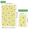 thumbnail image 5 of Eveokoki 2 Pcs Flower Spring Kitchen Towels Flowers And Leaves Kitchen Dish Towels Kitchen Dish Cloths Fast Drying Kitchen Decor for Home Cooking Baking, 16 x 24 Inch, 5 of 5