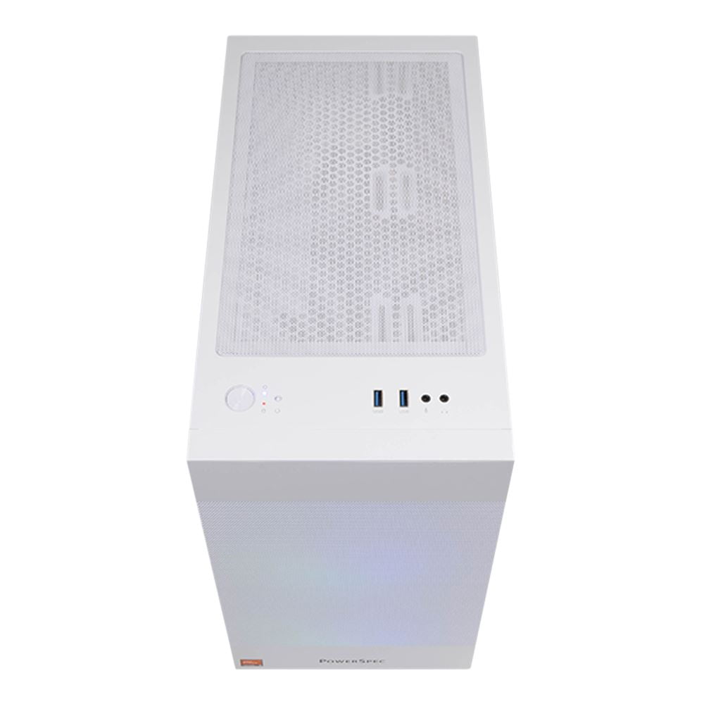 PowerSpec G527 Gaming PC AMD Ryzen 5 7500X3D 4.0GHz Processor, AMD Radeon RX 9060 XT 16GB GDDR6, 32GB DDR5-6000 RAM, 1TB NVMe, WiFi 6E (802.11ax), Bluetooth 5.3, Windows 11 Home