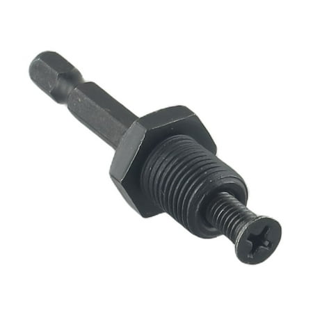 

Drilling Bit Accessory Drill Chuck Adapter Hex Shank To 1/2 3/8Inch Male Thread B