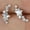 Silver, variant on Women Romantic 18k Yellow Gold Plated Star Stud Earring Cubic Zirconia Jewelry-Gold