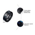 thumbnail image 2 of Personalized Military Ring for Men ,Custom Name Army Namy Airforce Rings Carbon Fiber Inlay Engraved Finger Band Customized Stainless Steel Ring for Dad,Uncle,Grandpa,Husband,Size 7-12, 2 of 4