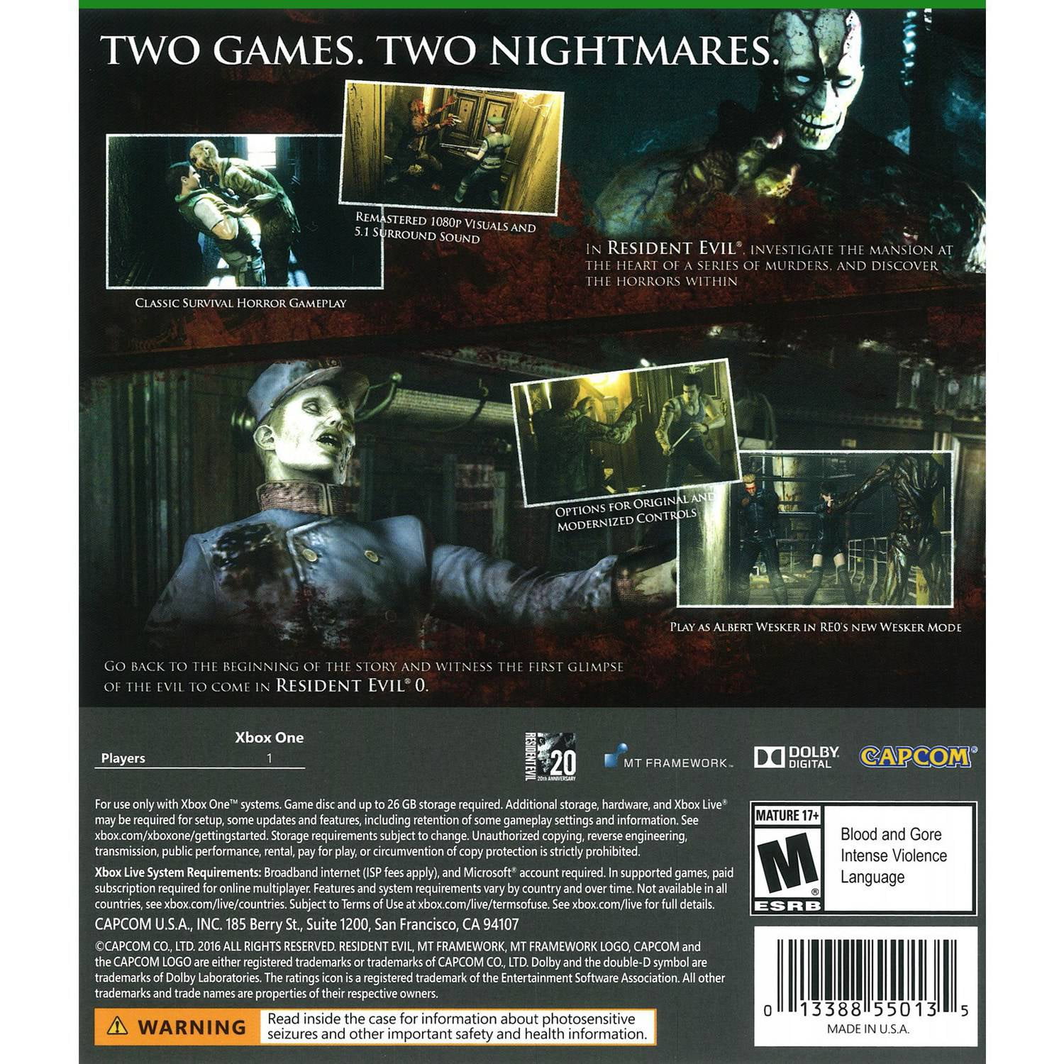 capcom digital collection xbox one