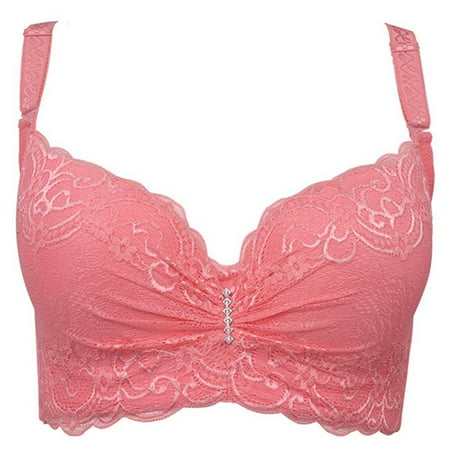 

HoWD Lady Quick-drying Lace Bra Underwear Push-Up Padded Underwire Sexy Brassiere