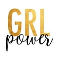 thumbnail image 2 of Quach, Anna 20x20 Gold Ornate Wood Framed with Double Matting Museum Art Print Titled - GRL Power, 2 of 4