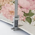thumbnail image 5 of Washable Area Rug, Floral Pink Roses Print Accent Floor Carpet For Dining Room Office Home, White Soft Low-Pile Non-Slip Rugs For Living Bedroom Rug, 5 of 6