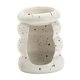 thumbnail image 3 of Quemador de aceite esencial de cerámica, portavelas para velas de té, decoración, difusor de aceite, cera fundida Punto negro blanco, 3 of 9