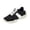 Black, variant on Women's Mesh Running Sneakers, Color Block Lace Up Trainers, Cushioned Memory Foam Lightweight Outdoor Commute Walking Shoes Black