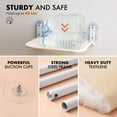 thumbnail image 3 of MewooFun Cat Window Perch Sturdy Cat Window Hammock with Steel Frame Foldable Window Seat for Indoor Cats, 3 of 6