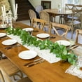 thumbnail image 6 of Artificial Olive Leaf Garland 71 Inch Faux Greenery Vine Table Runner for Wedding Arch Mantel Stair Railing Doorway Indoor Outdoor Home Party Decor, 6 of 18