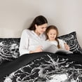 thumbnail image 5 of Castle Fairy Gothic Skull Queen Comforter Set,Tree Branches Vine Bedding Comforter Set, 5 of 8