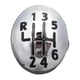thumbnail image 5 of 5/6 Speed Car Gear Knob Cap Cover Shift Lever Head Cover For Renault Clio Twingo Scenic Megane Ii 1996-2011 Gear Shift Knob, 5 of 5