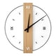 thumbnail image 1 of Reloj de pared minimalista, reloj decorativo, reloj de pared moderno y silencioso para dormitorio. 44x40cm, 1 of 9