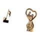 thumbnail image 5 of Figura de escritorio,Escultura de notas musicales para escritorio,oficina o decoración del hogar,Estatua de pareja,Figura de pareja,arte moderno,artesanía,regalo de boda,Escultura de estatua, 5 of 8