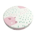 thumbnail image 6 of Uemuo Cute Pigs Pattern Round Bar Stool Seat Covers Washable Stool Cushion Slipcover Elastic Bar Chair Covers-14 inch, 6 of 7