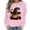 Pink Sweatshirts, variant on Jsaierl Halloween Sweatshirts for Women Plus Size Pumpkin Graphic Pullovers Fall Loose Fit Round Neck Long Sleeve Sweater Tops Halloween Clothes, Sizes S-2XL