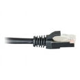 thumbnail image 3 of C2G 10ft Cat5e Snagless Shielded (STP) Ethernet Network Patch Cable - Black - patch cable - 10 ft - black, 3 of 3