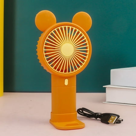 

Yedhsi Fans Cute Cartoon Rabbit Fan Children s Day Gift Student Handheld Fan Bracket Fan Desktop Mini Fan