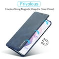 thumbnail image 6 of SaniMore for Samsung Galaxy S23 6.1" Case [RFID Blocking], Camera Protection Card Slot Ultra-Thin PU Leather Magnetic Wallet Cover with Practical Bracket Shockproof Protective Shell, Blue, 6 of 8