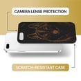 thumbnail image 6 of Case Yard Wooden Case for iPhone-8-Plus Soft TPU Silicone cover Slim Fit Shockproof Wood Protective Phone Cover for Girls Boys Men and Women Supports Wireless Charging Siberian Husky Design, 6 of 7