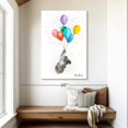 thumbnail image 2 of Elephant Stock The Koala And The Balloons Wall Art - Vertical Canvas Wall Art - Living Room Wall Decor - Animal Canvas - White And Pink Decor By Ashvin Harrison - 32" x 48", 2 of 8