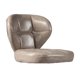 thumbnail image 3 of Reemplazo de barra, funda giratoria para asiento de silla, funda redonda para taburete, fundas para taburete de Bar, cojín de asiento, cojín acolchado gris Macarena Cojín de asiento de repuesto, 3 of 8