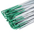 thumbnail image 4 of fastboy 50/Set Galvanized Wire U-Type Nails Lawn Tent Turf Stakes Fence Anchors Tool, 4 of 9