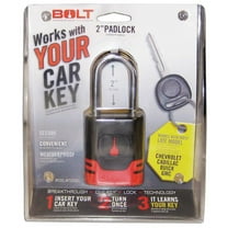 Dee Zee 7018518 Type GM-B Bolt Padlock, 9/32 in Dia x 2 in W