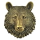 thumbnail image 2 of Cabeza de animales, busto en , escultura grande, cabeza de animales, decoración de pared, soportes de taxidermia y adornos artesanales Soportar Macarena Decoraciones de pared para el hogar, 2 of 8