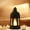 Black, variant on Usbinx Life Mini Lantern LED Night Light Portable Hexagon Oil Lamp Style Electronic Candle for Festival Home Table Decor Battery Powered