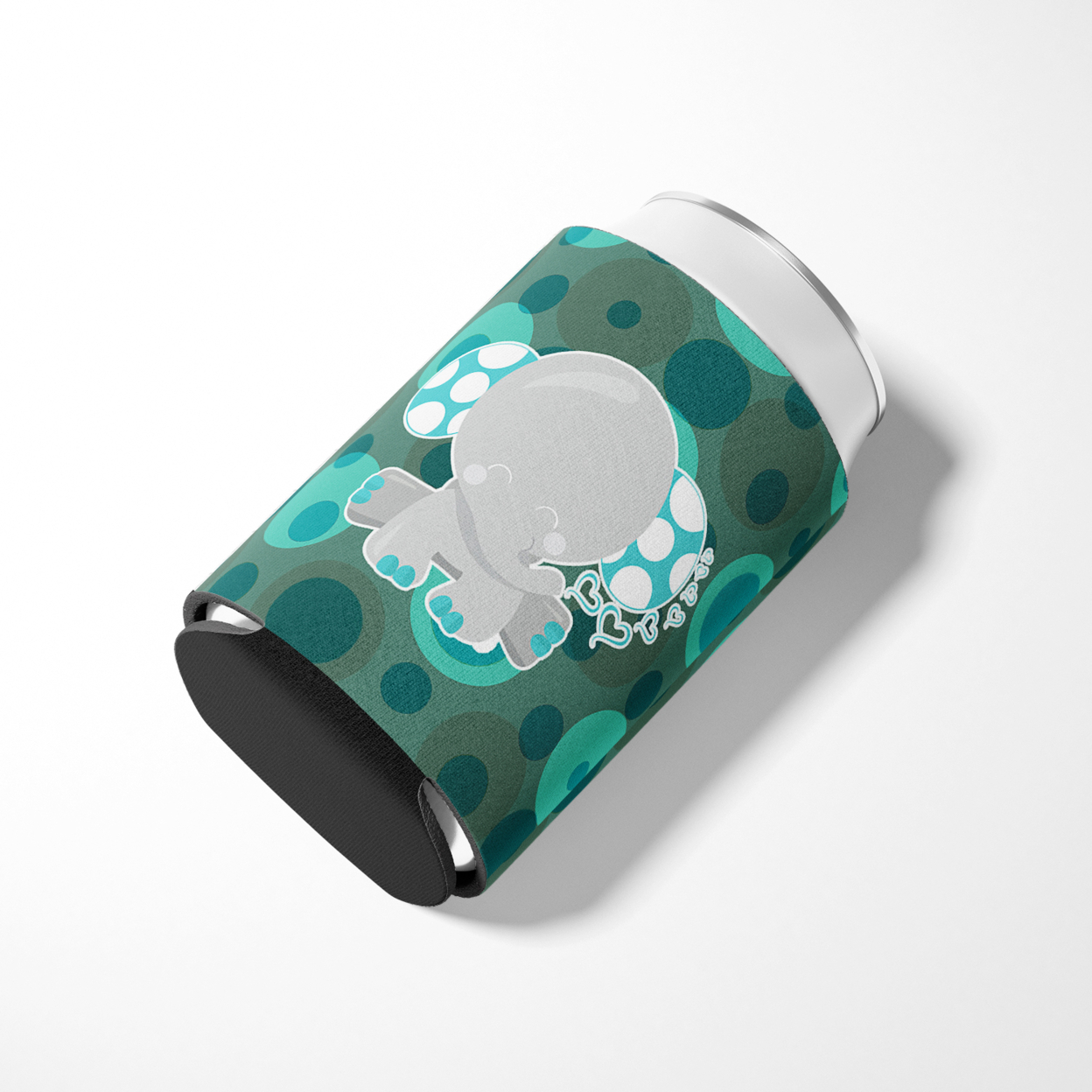 Polkadot Naptime Elephant Can or Bottle Hugger