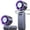 Grey Purple, variant on Handheld Portable Turbo Fan with Ice Cooler – 199 Speed Rechargeable Personal Fan 20000 RPM for Travel Outdoor Home Office Purple