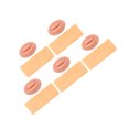 thumbnail image 3 of 3D Microblading  Practice Skin For Eyebrows Eyeliner Lips, Soft Silicone Fake Lips Open Mouth, Cosmetic Makeup Training For Beginners And Experienced  Artists, 3 of 8