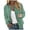 Green, variant on Fashion Varsity Baseball Jacket for Women, Ribbed Collar Full Zip Long Sleeve, Trendy Casual Streetwear Outerwear, 1 Piece, S-XXL, Plus Size Friendly