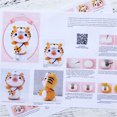 thumbnail image 4 of Cute Penguin Pattern Handmade DIY Poke Wool Felts Material Production Package, 4 of 9