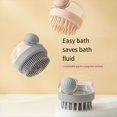 thumbnail image 2 of Cepillo de Ducha para Perros, Cepillo de Limpieza para Baños de Masaje con Dispensador de Champú para Perros y Gatos de Pelo , Rosa, 2 of 6