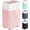 Pink & White 1-Pack, variant on Laundry Basket with Wheels, 75L Tall Clothes Hamper, Large Laundry Basket with Removable Wash Bag for Corner Dorm, Rolling Hamper, &White
